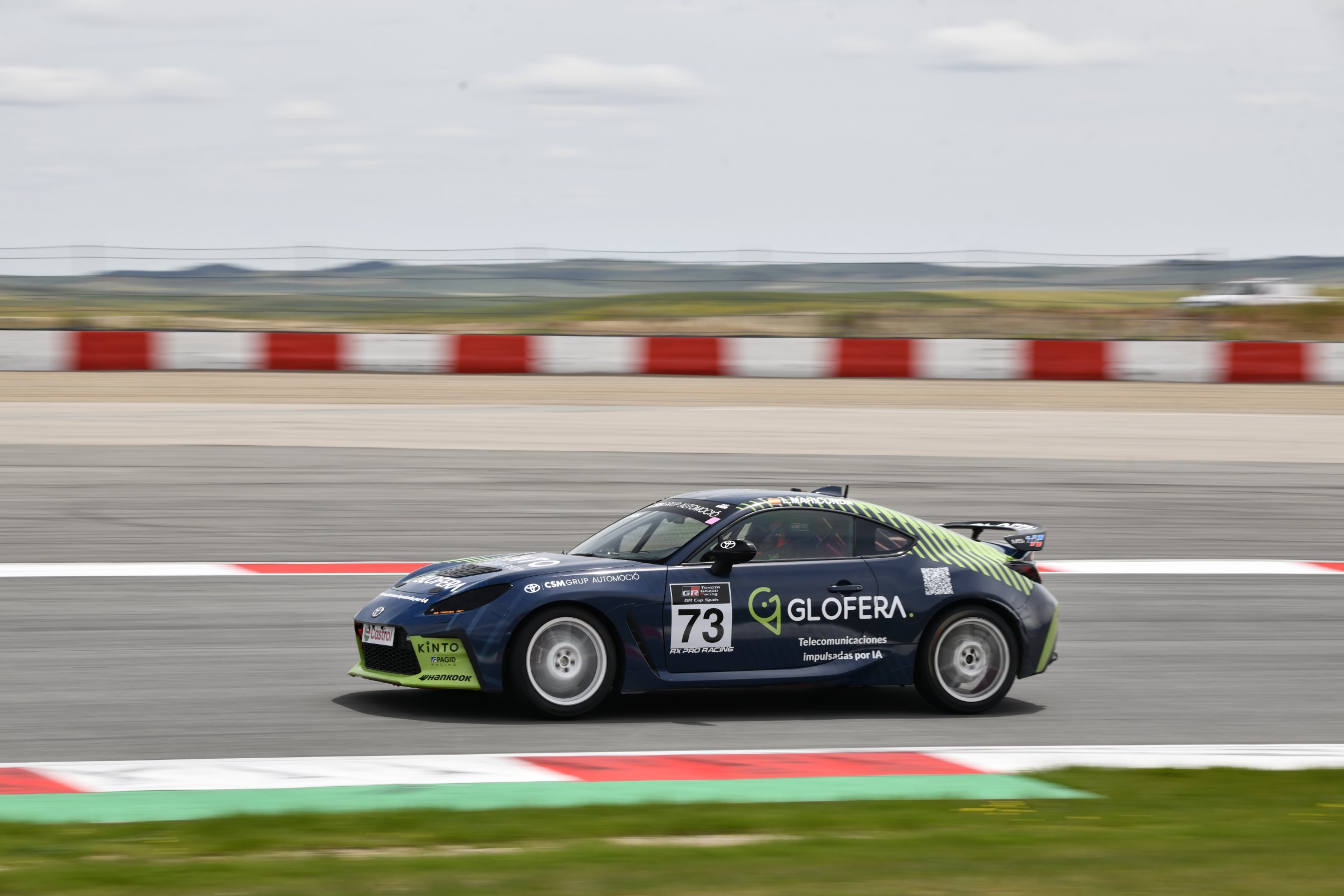 Ethan Dvir on track
