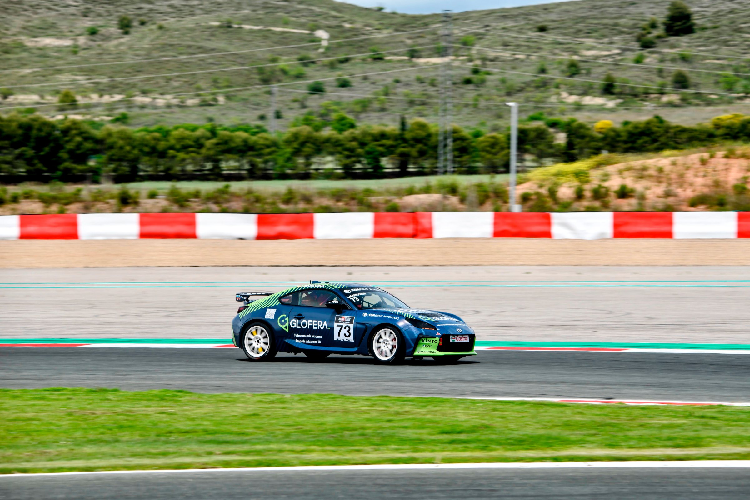 Ethan Dvir on track