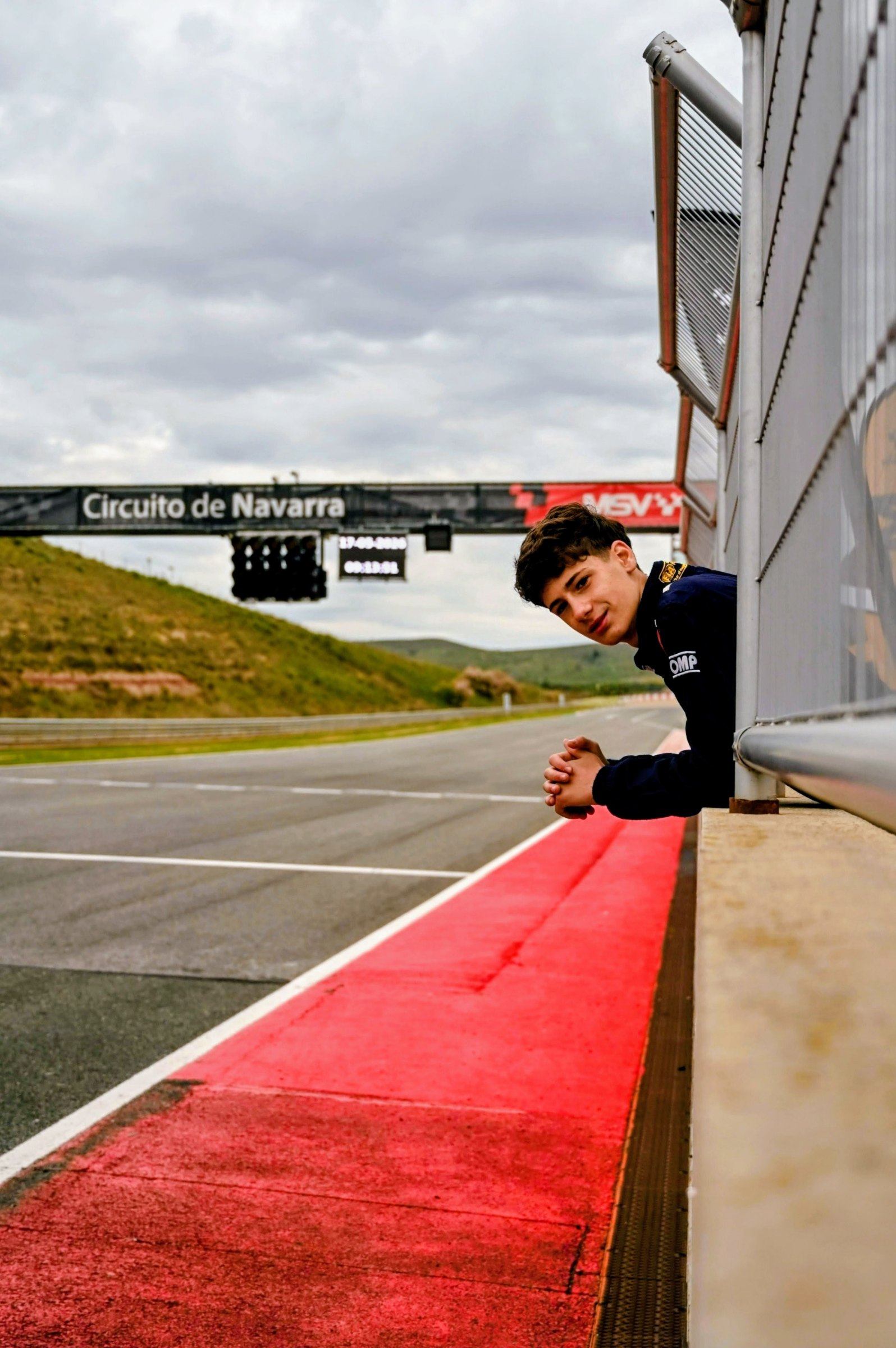 Ethan Dvir at Circuito de Navarra
